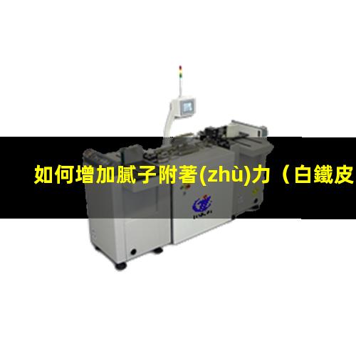如何增加膩子附著(zhù)力