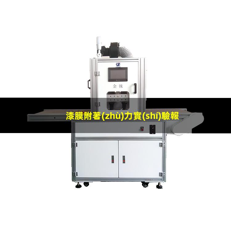 漆膜附著(zhù)力實(shí)驗報告