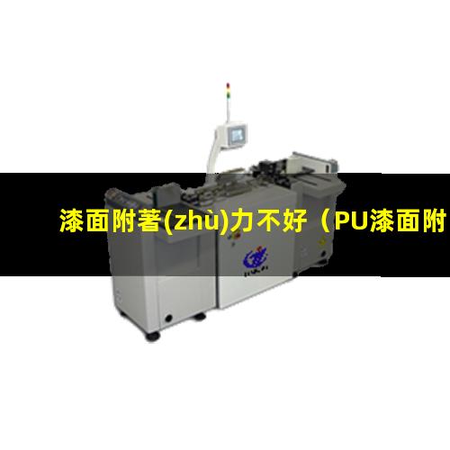 漆面附著(zhù)力不好