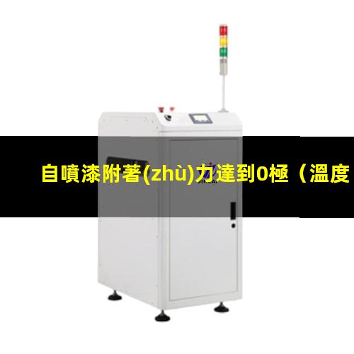 自噴漆附著(zhù)力達到0極