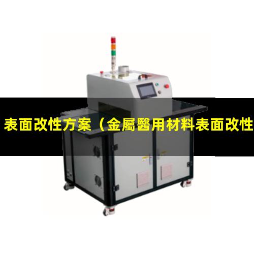表面改性方案