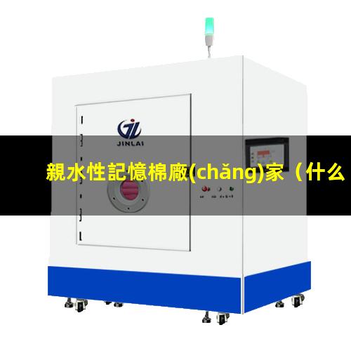 親水性記憶棉廠(chǎng)家