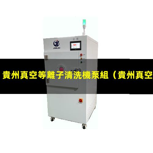 貴州真空等離子清洗機泵組