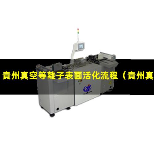 貴州真空等離子表面活化流程