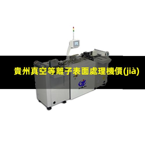 貴州真空等離子表面處理機價(jià)格