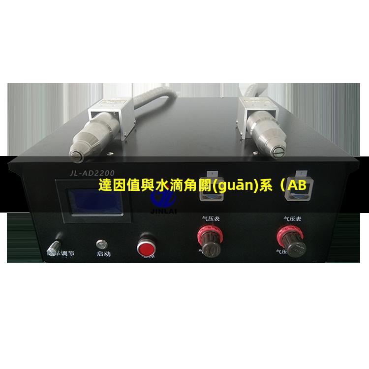 達因值與水滴角關(guān)系