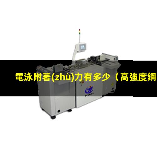 電泳附著(zhù)力有多少